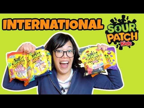 Ultimate Sour Patch Kids 🇦🇺 🇬🇧 🇨🇦 🇺🇸 International Taste Test