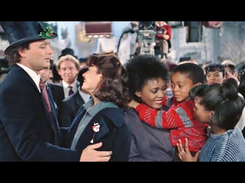 Scrooged - 1988 - the final last ending scene (1080p 60fps)