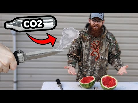I Tested The $600 WASP Co2 Injection Knife...