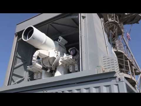 Laser Weapon System (LaWS) demonstration aboard USS Ponce