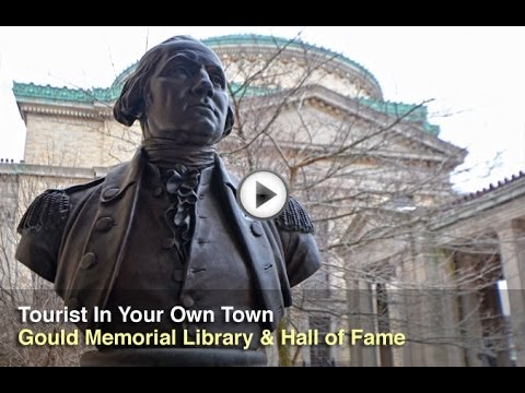 Tourist In Your Own Town #30 - Gould Memorial Library and Hall of Fame