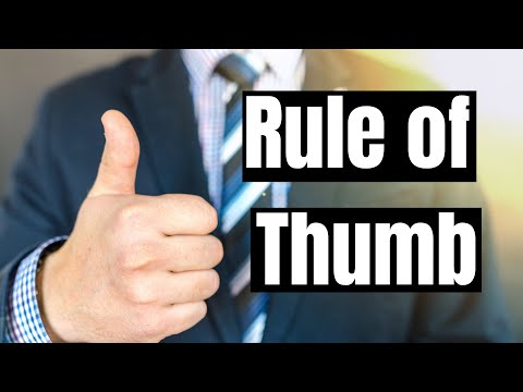 The Meaning and Origin of the Idiom &quot;RULE OF THUMB&quot;