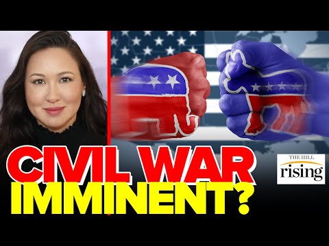 Kim Iversen: Is CIVIL WAR Looming? Americans SUPPORT Red States, Blue States Seceding From US