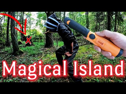 MAGICAL ISLAND ADVENTURES • Scary &amp; magical finds, found my Metal Detector on this treasure island!