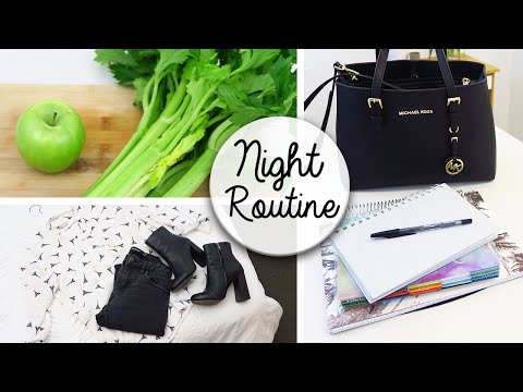 Organisation Night Routine - Prepare For Tomorrow