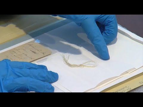 Lock of George Washington&#039;s hair found in old almanac