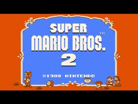 Super Mario Bros. 2 USA - Mario Madness (NES) HD Complete Walkthrough