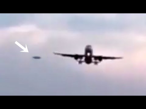 UFO Shoots Across Landing Passenger Jet At Yorkshire, England Airport