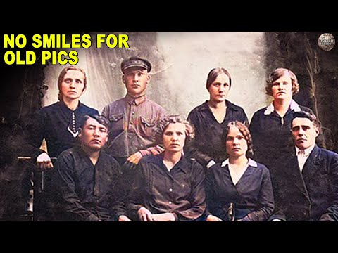 Why Nobody Smiles in Old Photographs