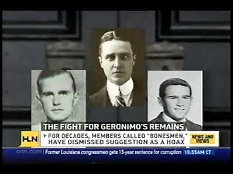 Skull and Bones Society have Geronimo&#039;s Skull.flv