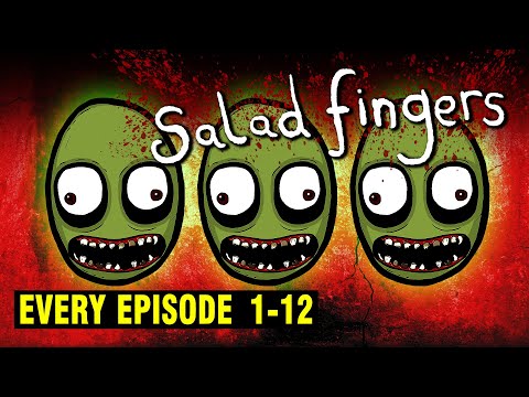 Salad Fingers 1-12 EVERY EPISODE (&amp; specials)