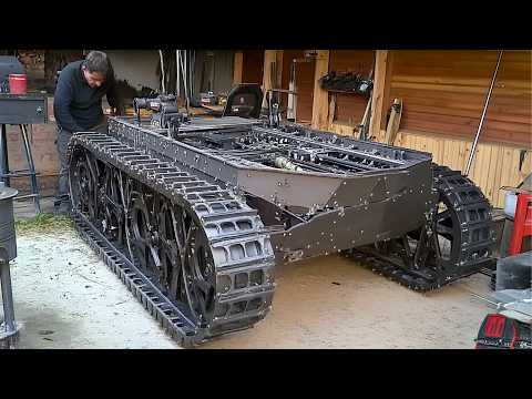 Man Builds TANK for His Son Using Old Vehicle Parts | Start to Finish by @mwigmedia