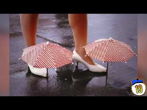 Video Shoe umbrella