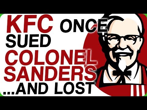 KFC Once Sued Colonel Sanders... and Lost