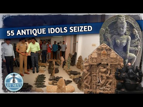 55 antique idols seized from art collector&#039;s house in Chennai | Dt Next