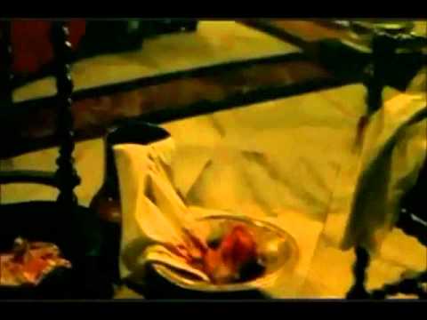 Jean Baptiste Lully stabs himself in his foot and dies - from the movie &quot;Le Roi Danse&quot;