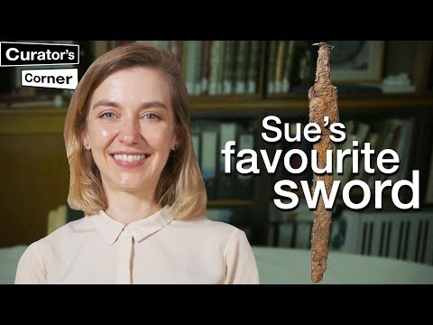 Sue&#039;s favourite Anglo-Saxon sword I Curator&#039;s Corner S4 Ep 4 #CuratorsCorner #SuttonSue