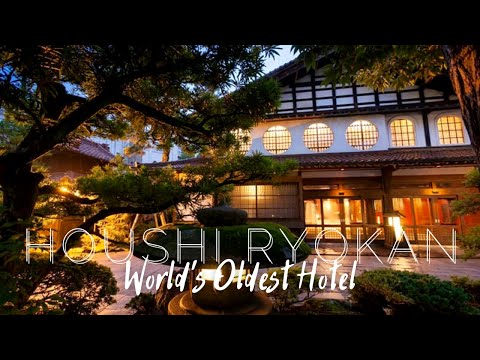 Houshi Ryokan: Staying at the World&#039;s oldest Hotel! | Japan Travel