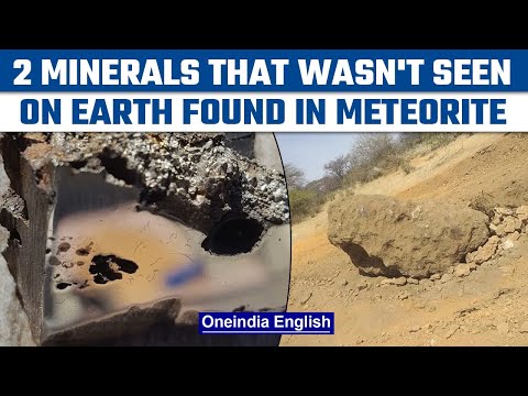 Scientists discover 2 minerals never seen before on Earth in EL Ali meteorite |Oneindia News*Science