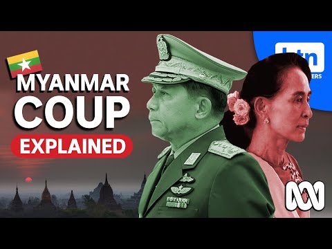 Myanmar Coup Explained: Protests, Military, Min Aung Hlaing &amp; Aung San Suu Kyi