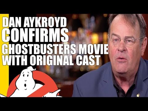 New Ghostbusters 3 Reunion Movie Being Written, Dan Aykroyd talks to Dan Rather!