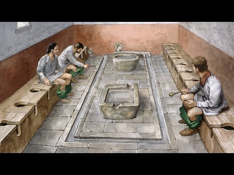 Public Latrines in Ancient Rome