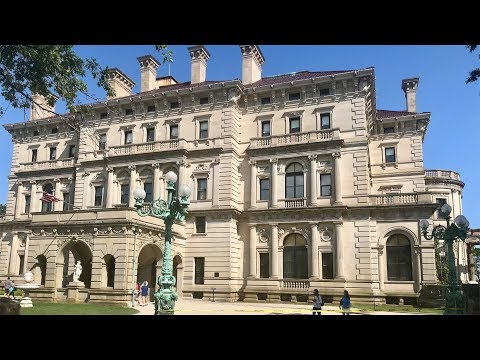 Touring The Breakers Mansion, Newport, Rhode Island