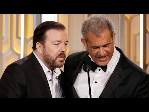 All of Ricky Gervais Golden Globe Roast Compilation 2010 - 2020