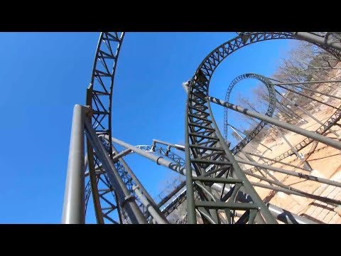 Time Traveler front seat on-ride HD POV Silver Dollar City