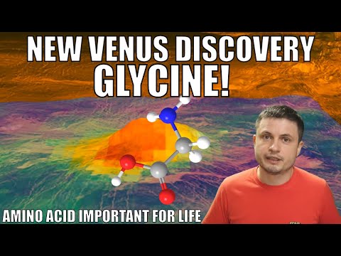 Venus Update: New Unusual Discovery - Amino Acid Glycine