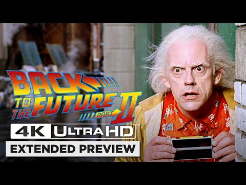 Back to the Future Part II | Opening Scene in 4K Ultra HD | The Future of 2015
