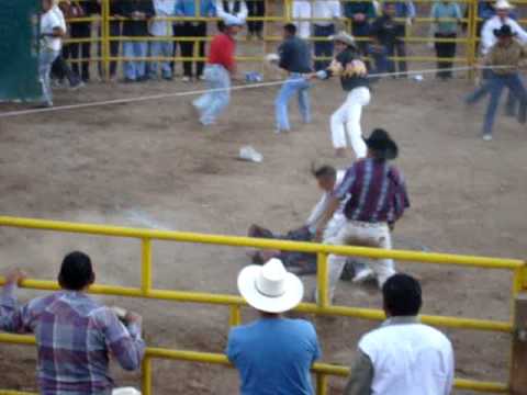 Bull Riding Accident
