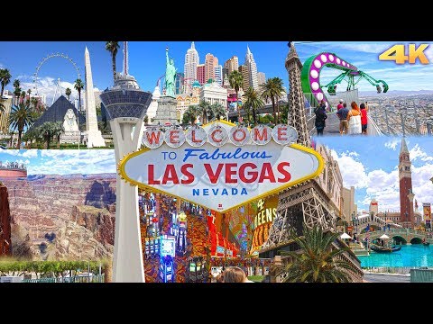 LAS VEGAS , NEVADA - BEST OF LAS VEGAS 4K