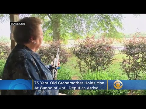 Grandmother, 75, Holds Car Theft Suspect At Gunpoint Until Deputies Arrive