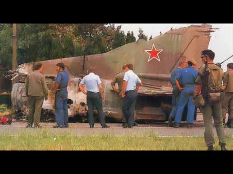 Mig 23 down Belgie_0001.wmv