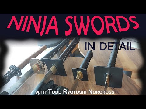 Ninja Swords in Detail
