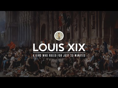 The King For 20 Minutes. The Curious Story Of Louis XIX
