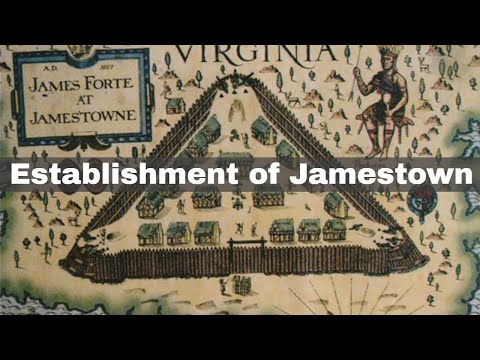14th May 1607: Jamestown established as the first permanent English settlement in North America