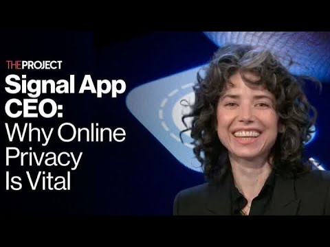 Signal Messaging CEO Reveals Why Online Privacy Is Vital