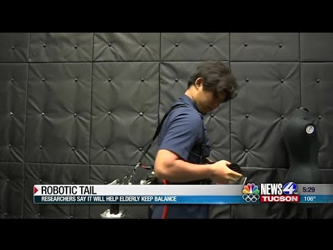 Japanese researchers invent robotic tail