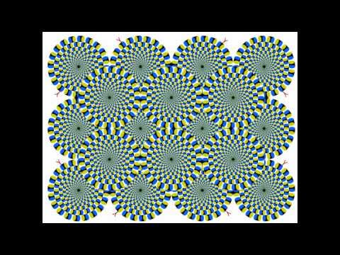 Optical Illusion - Rotating Snakes