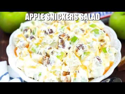 Apple Snickers Salad Recipe - Sweet and Savory Meals