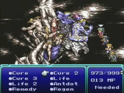 Final Fantasy VI (PlayStation) - Final Battle &amp; Ending