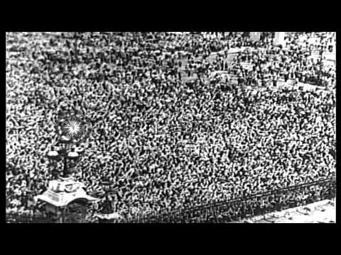 Prime Minister Winston Churchill dies in United Kingdom, January 24, 1965. HD Stock Footage