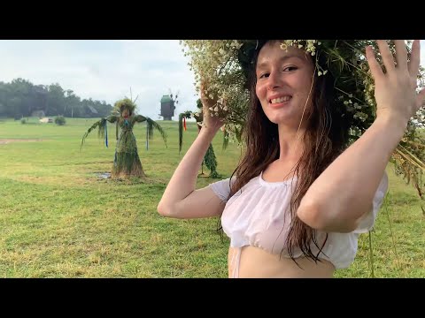 Celebrating a folk holiday: Ivana Kupala. Kyiv. Ukraine 🇺🇦