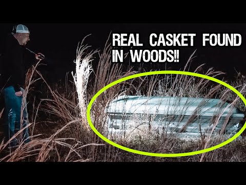(Police Called) RANDONAUTICA IS TERRIFYING - REAL CASKET FOUND IN THE WOODS
