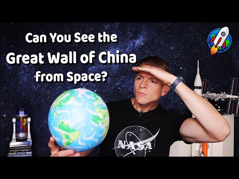 Can You See the Great Wall of China from Space?