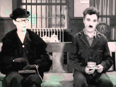 CHARLIE CHAPLIN Modern Times &quot;Stomach Duet&quot;