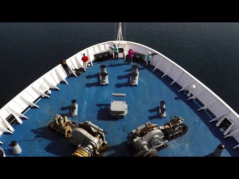 How This Ship Handles Seas Loaded With Icebergs