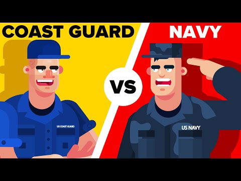 US Coast Guard vs Navy - What&#039;s the ACTUAL Difference? (Military Comparison)